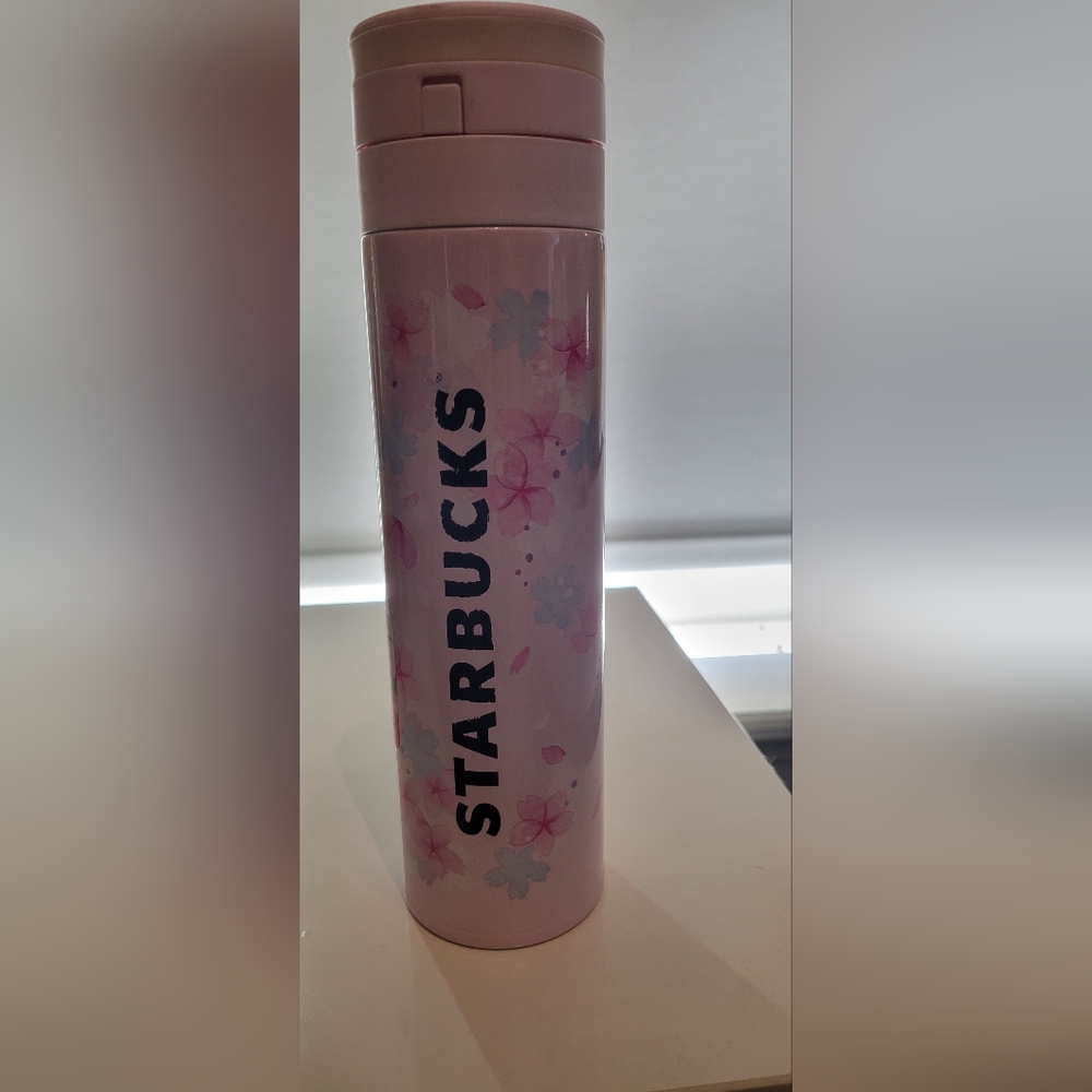 Starcks Pink Sparkling Stainless Steel tumbler